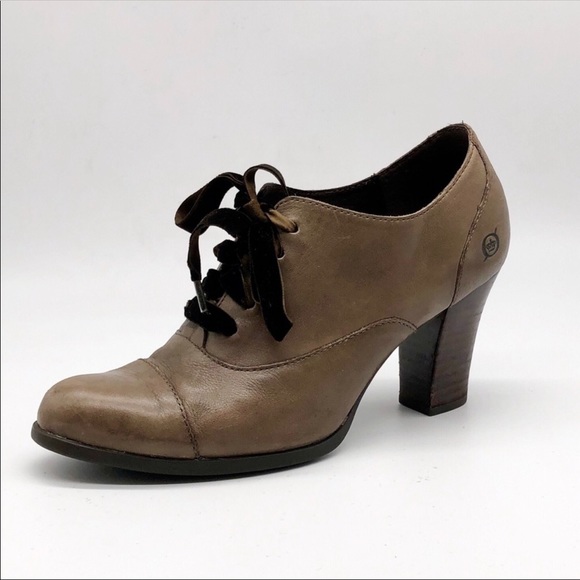 Born Shoes - Born Lace Up Oxford Heels